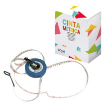 Dohe Cinta Metrica Enrollable - 10 Metros de Longitud - graduada en Centimetros - Ideal para Longitudes Largas - Recomendado para Tercer Ciclo de Primaria