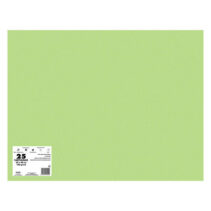 Dohe Pack de 25 Cartulinas de 180 G/M2 - Tamaño 50x65cm - PH Neutro - Libres de Cloro Elemental - Colorantes Biodegradables - Color Verde Mondego