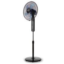 Orbegozo SF 0244 Ventilador de Pie - Potente Motor de 55W - 3 Velocidades de Ventilacion - Temporizador Programable hasta 7.5h - Mando a Distancia - Silencioso