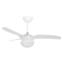 Orbegozo CP 75120 Ventilador de Techo Elegante y Funcional - Ideal para Espacios Pequeños - Silencioso - 3 Velocidades - Mando a Distancia - Potente y Eficiente