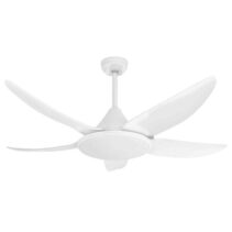 Orbegozo Breeze Ventilador de Techo Inteligente - Motor DC de Bajo Consumo - 6 Velocidades - Silencioso - Modo Reversible - Temporizador Programable - Luz LED de Tres Tonos - Mando a Distancia