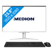 Medion MD61977 PC All in One AMD Athlon 300U Pantalla 23.8" FullHD + Teclado y Raton - 8GB / 256GB SSD - Windows 11 Home