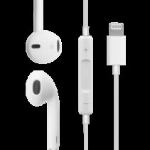 DCU Tecnologic Auriculares Stereo con Conector Lightning - Color Blanco