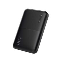 DCU Tecnologic Power Bank Triple Salida 2 USB + USB C 5.000Mah - Carga Rapida y Eficiente - Diseño Compacto y Ligero - Tres Salidas Simultaneas - Ideal para Dispositivos Moviles - Color Negro