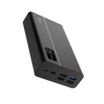 DCU Tecnologic Power Bank 4 Salidas USB Power Delivery 20W + Quick Charge 22.5W 30000Mah - Carga Rapida y Eficiente - Gran Capacidad de 30000mAH - Diseño Compacto y Ligero - Color Negro