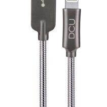 DCU Tecnologic Cable Lightning Pure Metal - Conector USB 2.0 y C89 - Resistente a Deshilacharse