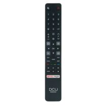 DCU Tecnologic Mando a Distancia Universal para TV - Compatible con Televisores TCL - Funciona como Control Remoto Universal - Facil de Programar y Usar - Botones Ergonomicos - Color Negro