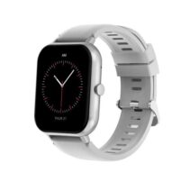 DCU Tecnologic Smartwatch Curved Glass Pro - Elegante y Moderno - Pantalla de Alta Resolucion - Sumergible hasta 1m - 27 Idiomas Disponibles - Color Gris