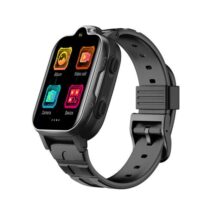 DCU Tecnologic Smartwatch Kids 4G - Seguimiento Ubicacion - Video Llamadas - Chat de Voz - Camara - Juegos Educativos - Monitor de Sueño - Color Negro