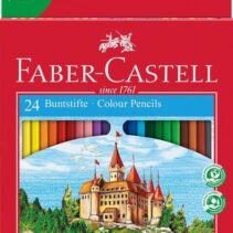 Faber-Castell Classic Colour Pack de 24 Lapices de Colores Hexagonales - Resistencia a la Rotura - Colores Surtidos