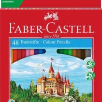 Faber-Castell Classic Colour Pack de 48 Lapices de Colores Hexagonales - Resistencia a la Rotura - Colores Surtidos