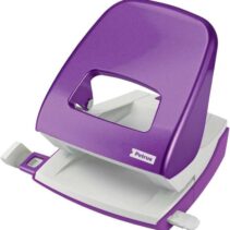 Petrus 62 Taladro Perforador - Hasta 30 Hojas - Marcas de Formato - Punzones 5.5mm - Color Violeta Metalizado