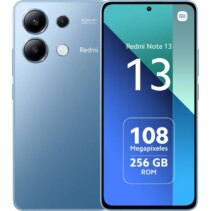 Xiaomi Redmi Note 13 Smartphone Pantalla AMOLED 6.67" - 8GB - 256GB - Camara Principal 108MP - Bateria 5000mAh - Admite Carga de 33W