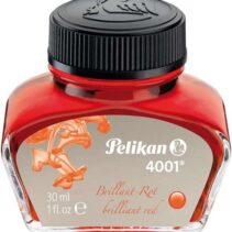 Pelikan Tinta 4001 No.78 - Frasco 30ml - Frasco de 30ml - Asegura el Perfecto Funcionamiento de la Estilografica - Color Rojo