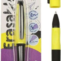 Pelikan Roller Erase 2.0 Boligrafo - Empuñadura Ergonomica Antifatiga - Duracion Larga de la Tinta - Cuerpo del Mismo Color de Escritura - Color Negro