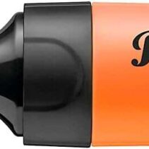 Pelikan Subrayador Textmarker 490 - Base de Agua - 3 Anchos de Trazo - Color Naranja Fluorescente