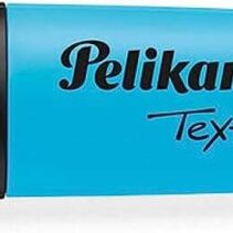 Pelikan Subrayador Textmarker 490 - Base de Agua - 3 Anchos de Trazo - Color Azul Fluorescente