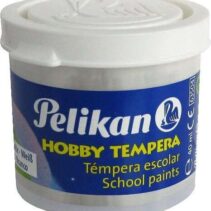 Pelikan Tempera Escolar Frasco 40ml - Facil de Lavar - Ideal para Manualidades - Color Blanco