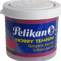 Pelikan Tempera Escolar Frasco 40ml - Facil de Usar - Ideal para Actividades Escolares - Color Magenta