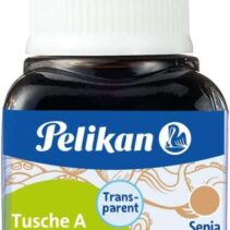 Pelikan Tinta China 523 10ml N.15 - 10ml - Tinta de Alta Calidad - Ideal para Dibujo y Caligrafia - Color Sepia