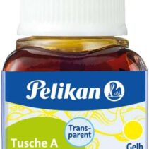 Pelikan Tinta China 523 10ml N.5 - Botella de 10ml - Resistente al Agua - Ideal para Dibujo y Caligrafia - Color Amarillo