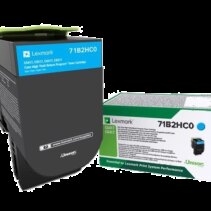 Lexmark CS417/CX417/CS517/CX517 Cyan Cartucho de Toner Original - 71B2HC0/71B0H20