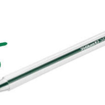 Pelikan Stick Super Soft Boligrafo Trazo 1mm - Tinta Super Fluida - Empuñadura Triangular - Color Verde