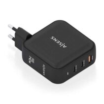 Aisens Cargador GAN 140W - 2xUSB-C PD3.1 QC4.0 - 1xUSB-A QC3.0