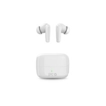 SPC Ether 2 Pro Auriculares In-EAr Bluetooth 5.2 TWS - Manos Libres - Asistente de Voz - Conectividad con 2 Dispositivos Simultaneamente - Autonomia hasta 26 Horas con Estuche de Carga - Control Tactil - Color Blanco