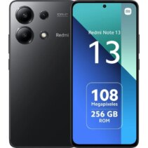 Xiaomi Redmi Note 13 Smartphone Pantalla AMOLED 6.67" - 8GB - 128GB - Camara Principal 108MP - Bateria 5000mAh - Admite Carga de 33W - Color Negro