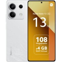 Xiaomi Redmi Note 13 5G Smartphone Pantalla AMOLED 6.67" - 8GB - 256GB - Camara Principal 108MP - Bateria 5000mAh - Admite Carga de 33W - Color Blanco