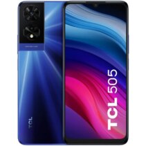 TCL 505 Smartphone 6.75" - 8GB - 128GB - Camara 50MP - Bateria 5010mAh - Color Azul