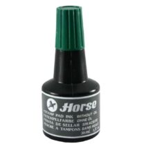 Horse Bote de Tinta para Tampon 30ml - Sin Aceite - Color Verde