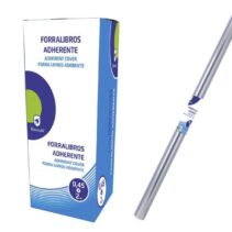 Bismark Forralibros Adherente PVC 2mx45cm - Forro de Plastico Adherente - Transparente