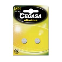 Cegasa LR44 Pack de 2 Pilas LR44 1.5V - Ideal para Mandos a Distancia