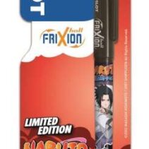 Pilot Frixion Ball Naruto Shippuden Boligrafo de Gel Borrable - Punta de Bola 0.7mm - Trazo 0.4mm - Grip de Agarre - Color Negro