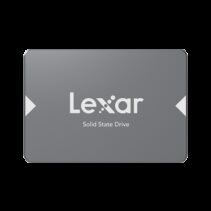 Lexar NS100 SSD 2.5" SATA III 125GB - Arranques Rapidos - Transferencias Eficientes - Resistente a Golpes - Silencioso y Fresco