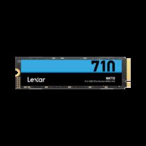 Lexar NM710 SSD 500GB NVME Gen4x4 - Velocidades de hasta 5000 MB/S - Tecnologia HMB 3.0 y SLC Cache