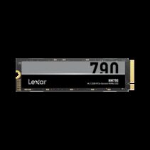 Lexar NM790 SSD NVME 1TB - Velocidades de Lectura 7.400 MB/S - Escritura 6.500 MB/S - PCIE Gen4x4 NVME 1.4 - Flash Nand 3D - Controlador de 12nm