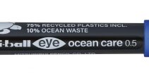 Uni-ball Eye Ocean Care UB-150ROP Boligrafo de Tinta Liquida - Punta de Bola 0.5mm - Tinta Resistente al Agua y Luz - Color Negro