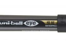 Uni-ball Eye Ultra Micro UB-150-38 Boligrafo de Tinta Liquida - Punta de Bola 0.38mm - Tinta Resistente al Agua y Luz - Sistema de Control de Tinta - Color Negro