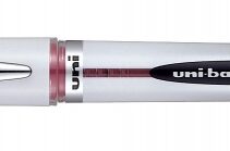 Uni-ball Vision Elite UB-200 Rollerball de Tinta Liquida - Punta de Bola 0.8mm - Sistema Antifugas para Viajes - Color Vino