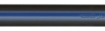 Uni-ball JetStream SX-101-10 Boligrafo de Tinta - Punta de Bola 1mm - Secado Instantaneo - Ideal para Zurdos - Color Azul