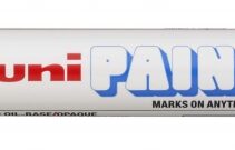 Uni-ball PX-20 Paint Marker - Marcador de Pintura - Punta Acrilica de Bala 2.2-2.8mm - Permanente en Todas las Superficies - Resistente a Luz y Agua - Cuerpo de Aluminio - Color Rosa