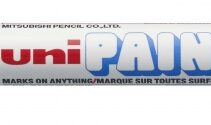 Uni-ball PX-21 Paint Marker - Marcador de Pintura - Punta Acrilica de Bala 0.8-1.2mm - Permanente en Todas las Superficies - Resistente a Luz y Agua - Cuerpo de Aluminio - Color Azul Claro