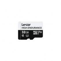 Lexar LMSHGED032G-BCNNG Tarjeta de Memoria microSD 32GB - Alta Durabilidad - Clase 10 - Lectura hasta 100MB/s - Soporta 12.000 Horas de Grabacion Full HD - Color Negro