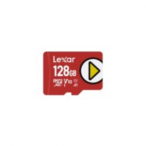 Lexar Ultra Tarjeta de Memoria MicroSDXC 128GB - Velocidad de Lectura hasta 160MB/s - Clase de Rendimiento A1 - Color Rojo