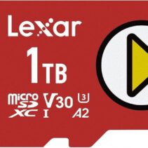 Lexar Ultra Tarjeta de Memoria 1TB - Velocidades de Lectura hasta 160MB/s - Color Rojo