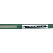 Uni-ball Eye Micro UB-150 Boligrafo de Tinta Liquida - Punta de Bola 0.5mm - Tinta Resistente al Agua y Luz - Sistema de Control de Tinta - Color Verde