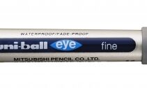 Uni-ball Eye Fine UB-157 Boligrafo de Tinta Liquida - Punta de Bola 0.7mm - Tinta Resistente al Agua y Luz - Sistema de Control de Tinta - Color Azul